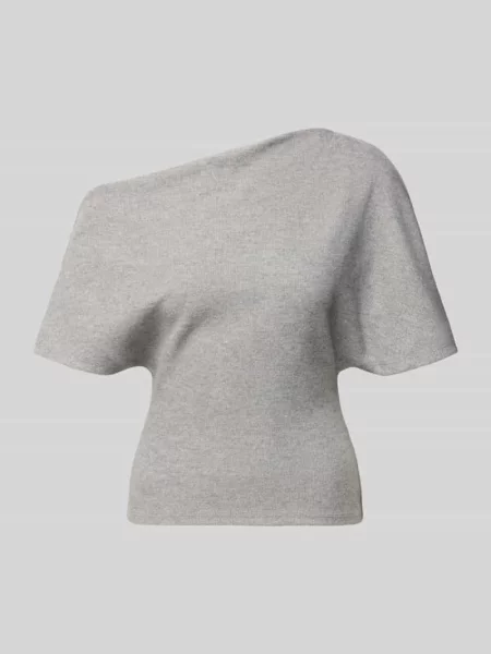 T-shirt o kroju regular fit w asymetrycznym kroju Gina Tricot