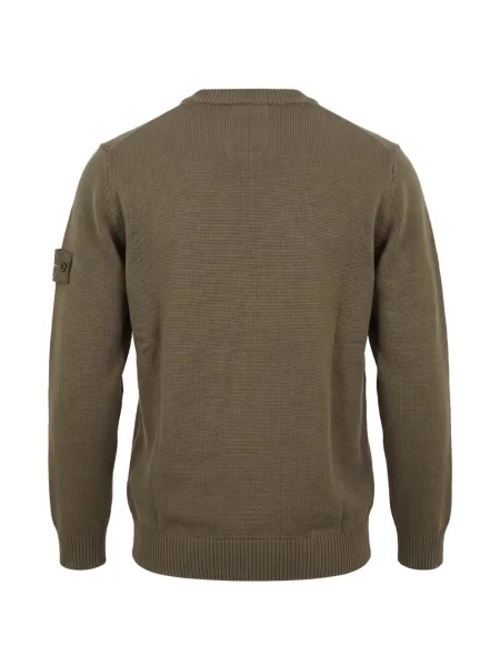Pulover Stone Island cu strasuri maro