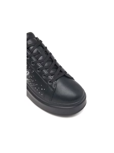 Karl Lagerfeld Anakapri sneakersy skórzane czarne