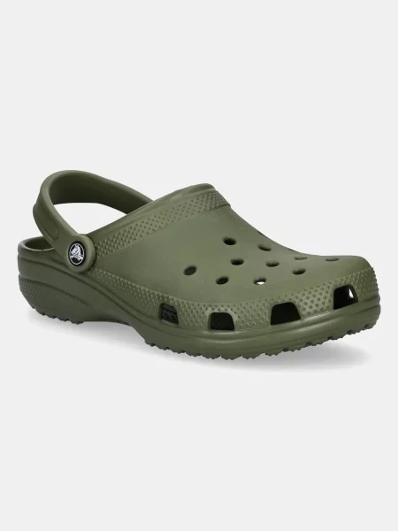 Crocs Natikači Classic zelena