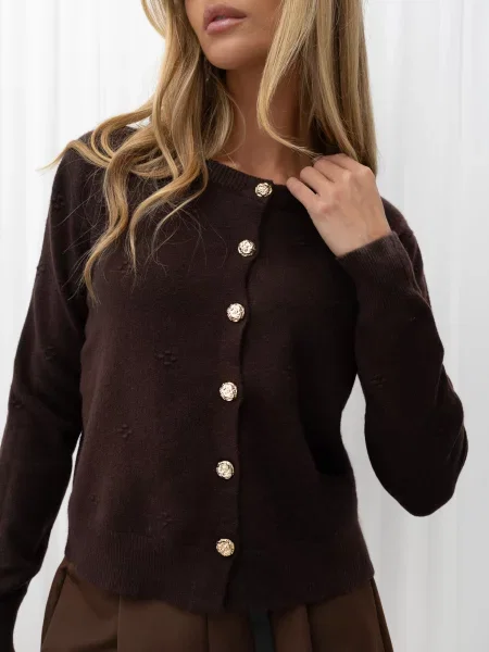 Kardigan Italy Moda crna