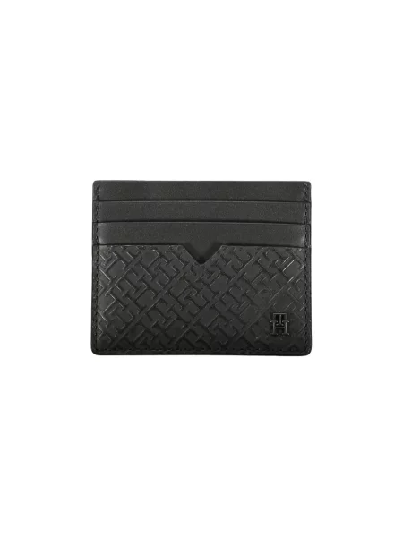 Portfel Tommy Hilfiger skórzany czarny