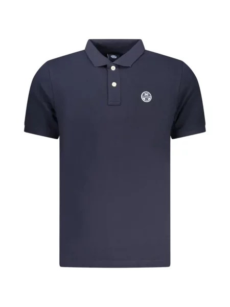 Koszulka polo North Sails z logo niebieska