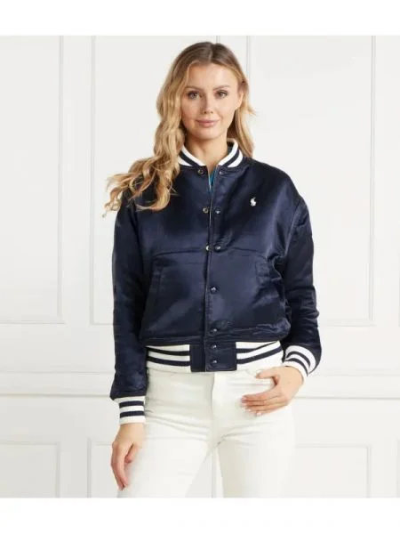 POLO RALPH LAUREN Cu două fețe geacă bomber alb