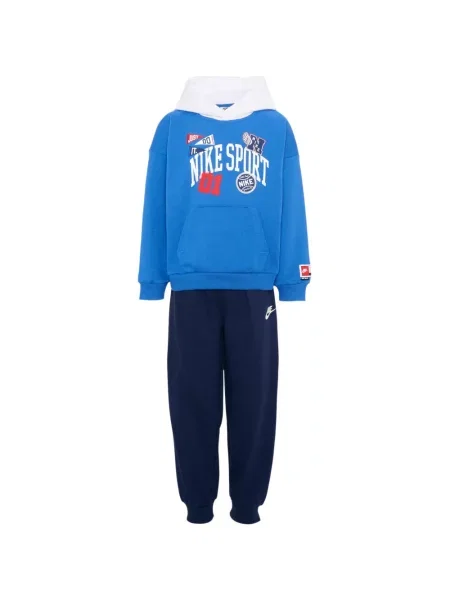 Komplet dresowy dziecięcy Nike niebieski
