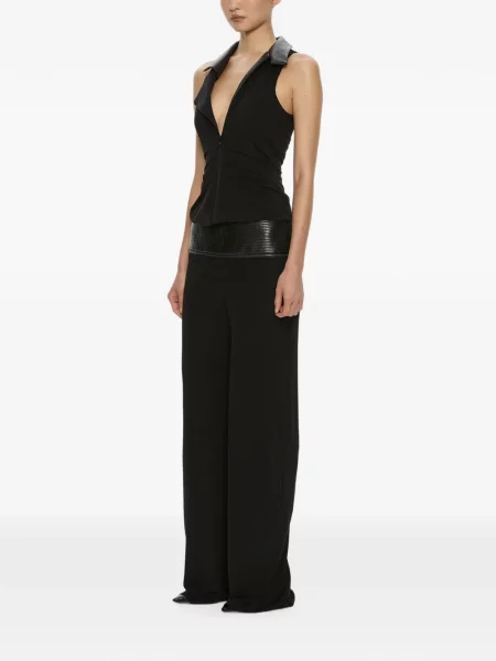 Pantaloni Christopher Esber negru