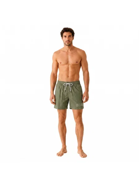 Pantaloni scurți Boss Black verde