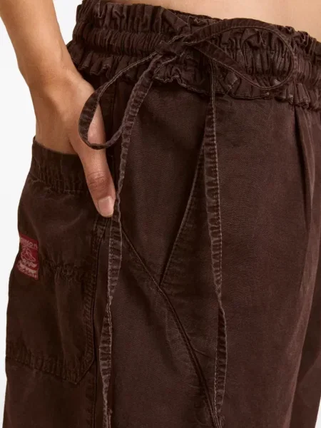 Spodnie Damson Madder brązowe
