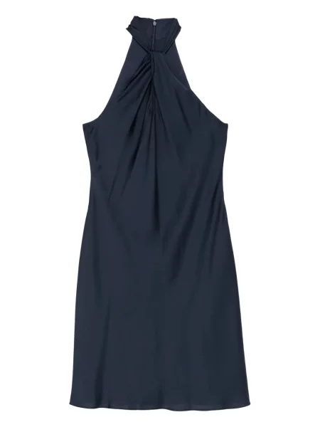 Rochie mini Lauren Ralph Lauren fără mâneci de costum albastru