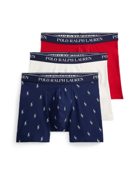 Polo Ralph Lauren boxerky pánske s elastanom biela