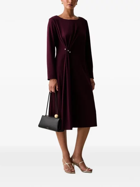 Lung rochie midi Joseph Ribkoff roșu