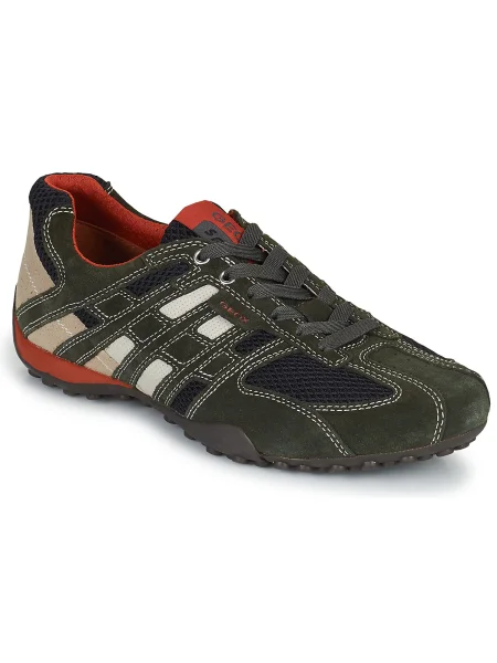 Sneakerși Geox cu model piele de șarpe
