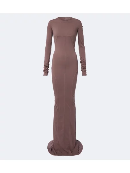 Rochie Rick Owens din jerseu roz