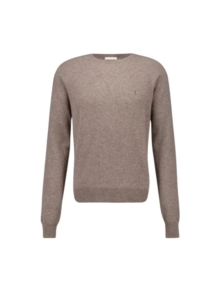 Sweter Saint Laurent szary