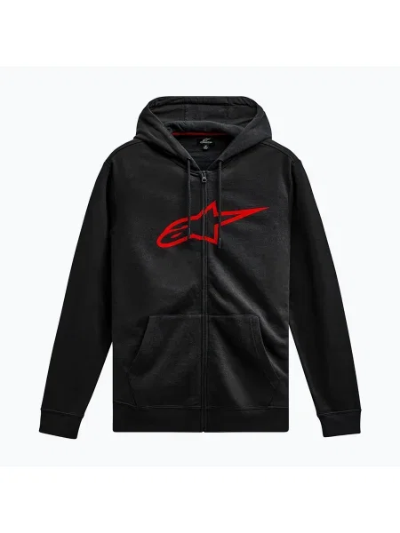 Kapucnis melegítő felső Alpinestars fekete