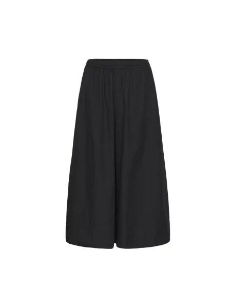 My Essential Wardrobe Spodnie Kobieta XS Wide Trousers czarny