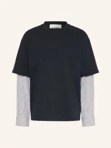 Dlouhé tričko Jil Sander bílé