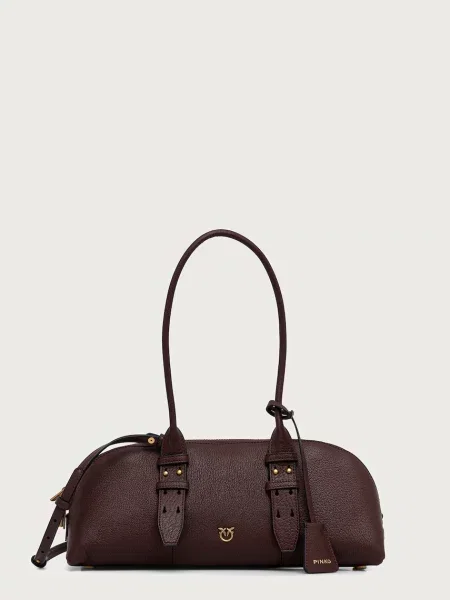 Rucsac Pinko din piele maro