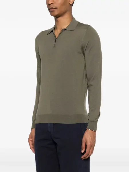 Пуловер Drumohr зелено