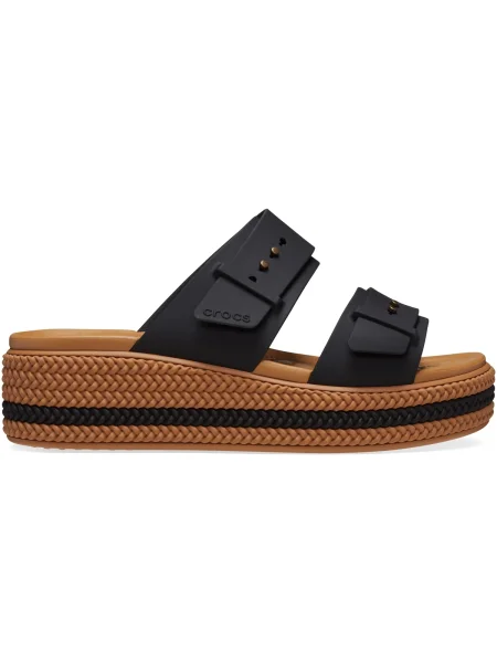 Pantofi Crocs cu cataramă negru
