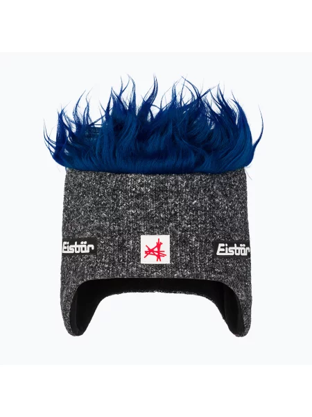Gyerek téli sapka Eisbar Penny SA grafit/blue. Méret: OS szürke