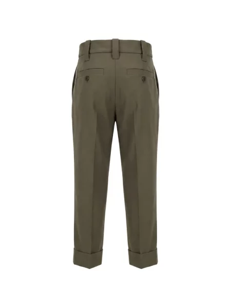 Pantaloni Brunello Cucinelli verde