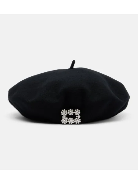 Căciulă Roger Vivier de lână negru