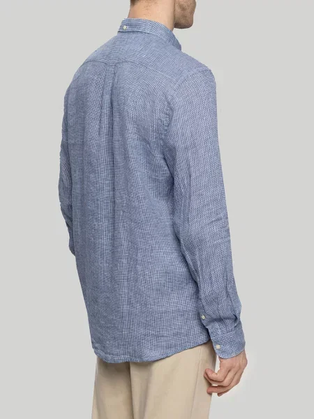 Рубашка Barbour синяя