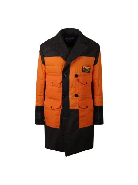 Kołnierzykowy kurtka Junya Watanabe pomarańczowa