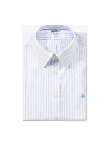 Koszula Brooks Brothers casual ze stretchu biała