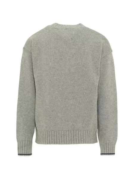 Sweter dziecięcy Tommy Hilfiger szary