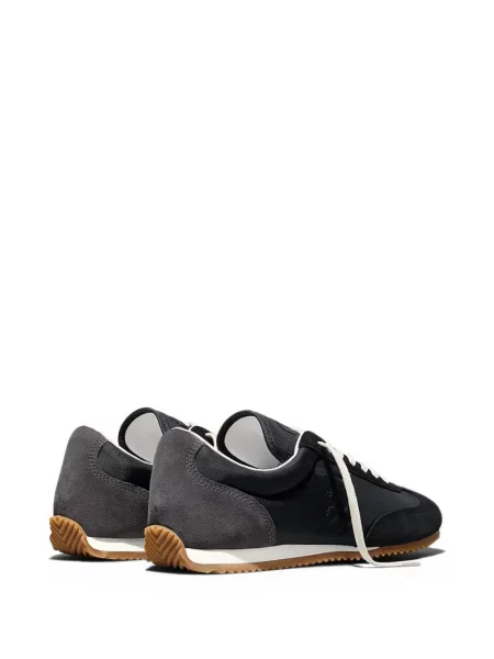 Sneakerși Converse Chuck Taylor All Star cu platformă din piele de căprioară streetstyle negru
