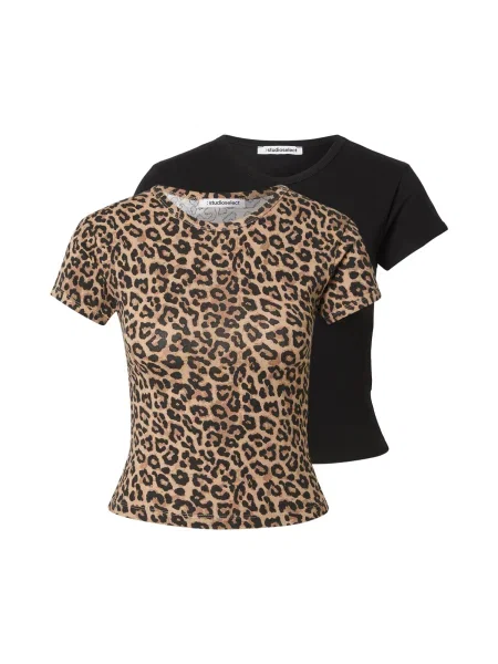 Studioselect Tricou Inga maro negru