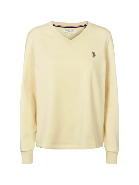 U.S. POLO ASSN. Svetr Macy světle žlutá