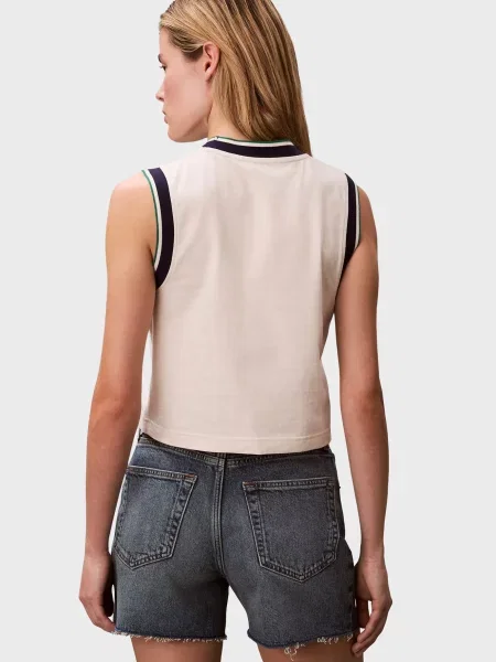 Топ Calvin Klein Jeans белый