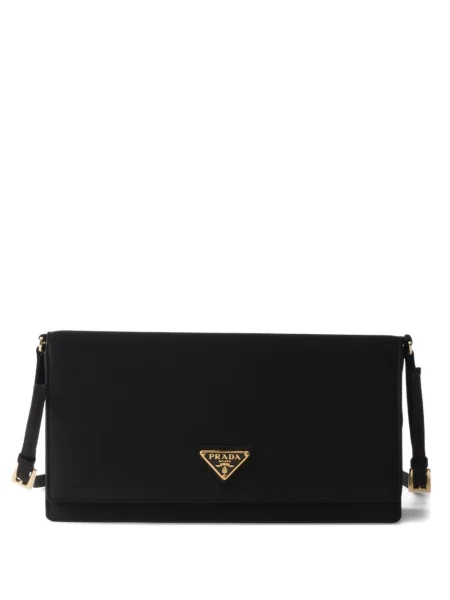 Geantă Prada din satin negru