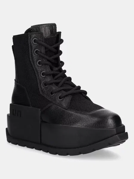 United Nude botine Roko Trooper cu platformă negru