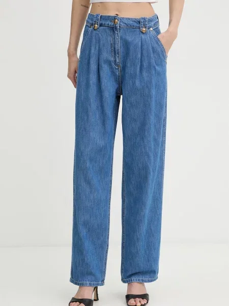 Luisa Spagnoli blugi relaxed fit pentru femei Allieva albastru