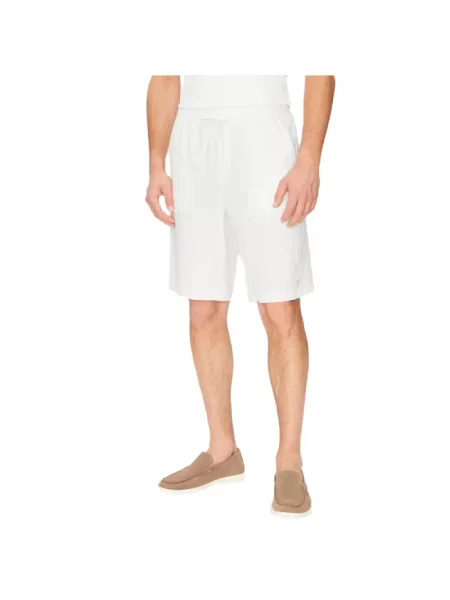 Guess Szorty Mężczyzna S Trójkątne Mini Szorty Stylowa Letnia Moda biały