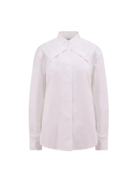 Koszula Off-white z długim rękawem na ramiączkach biała