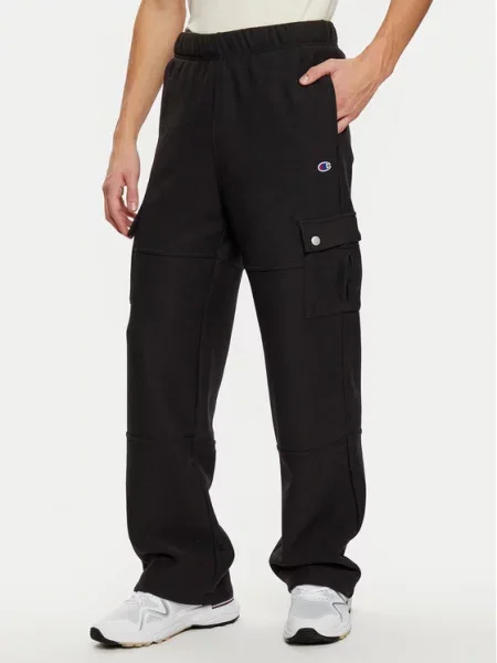 Champion Спортивні штани Cargo Pants чорні