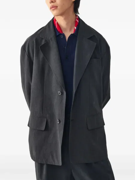 Maxi sacou Tomboy negru