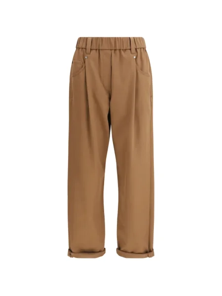 Pantaloni Brunello Cucinelli maro