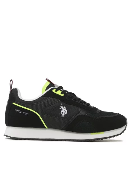 Sneakersy U.S. Polo Assn. czarne