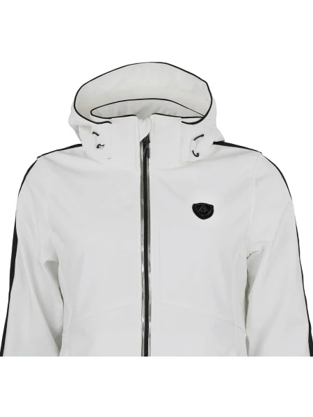 Geacă Peak Mountain softshell alb