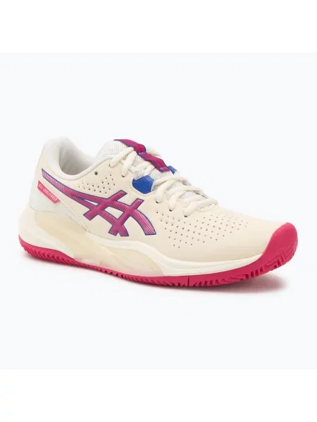 Încălțăminte de tenis pentru femei Asics Gel-Challenger 15 Clay W cream/bright rose roz