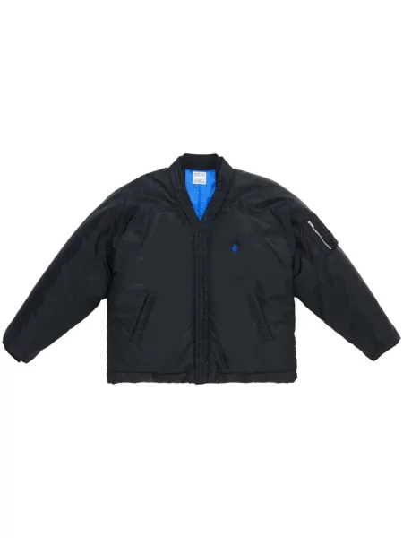 Geacă bomber Marcelo Burlon County Of Milan cu broderie albastru