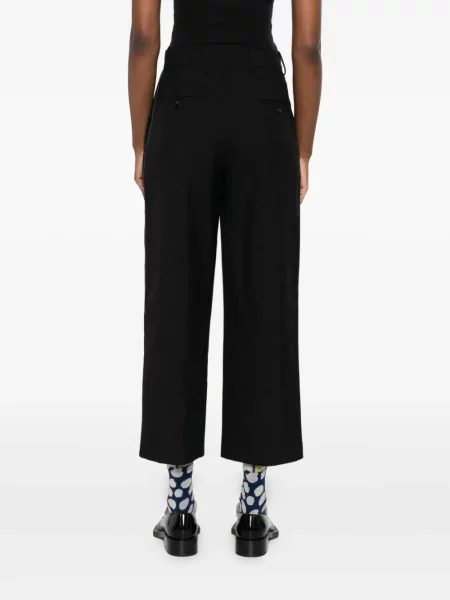 Cropp pantaloni Marni cu dungi negru
