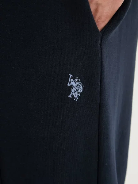 U.S. Polo Assn. спортивні штани з бавовною INTERLOCK PINTUCK JOGGER