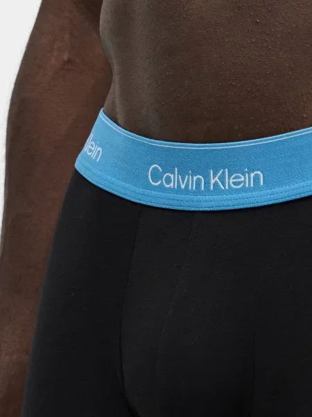 Calvin Klein Underwear Boxerky svetlomodrá / svetlosivá / jasne červená biela